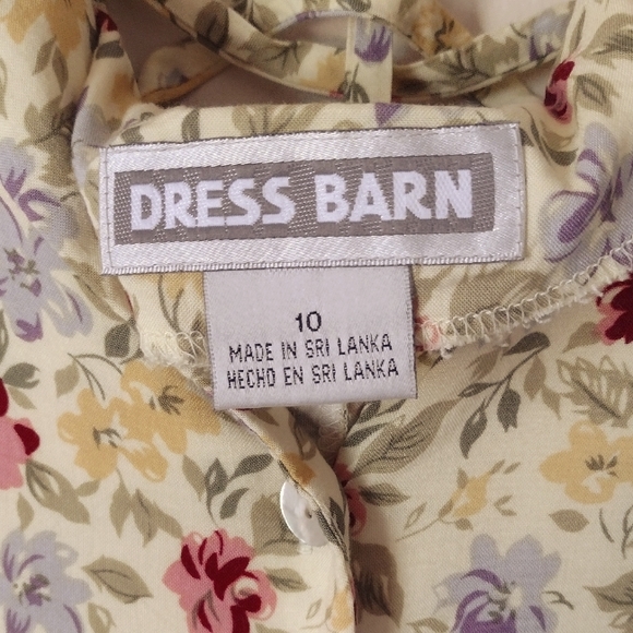 Soft Yellow Floral Button Front Maxi Dress Size 10 - Picture 6 of 6